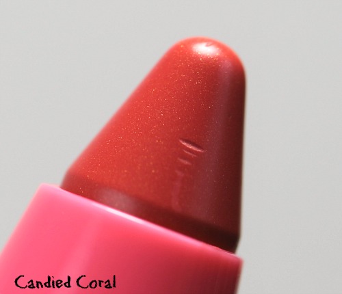 Jordana Candied Coral Twist and Shine Moisturizing Lip Balm Stain