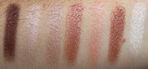 Pop Beauty Blissfully Bronze Pop Your Natural Beauty Eyeshadow Swatches