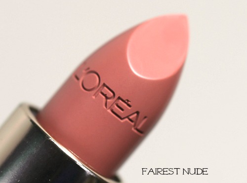 L'Oreal Fairest Nude Colour Riche Lipstick