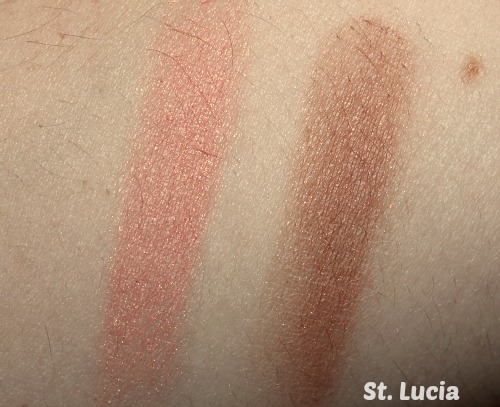 ELF St Lucia Contouring Powder Blush and Bronzer Duo Swatches