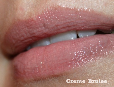 NYX Creme Brulee Butter Gloss Swatch