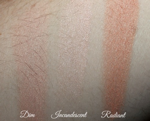 Hourglass Ambient Lighting Palette Swatches