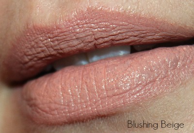 Blushing Beige Maybelline "The Buffs" Lipstick Swatch