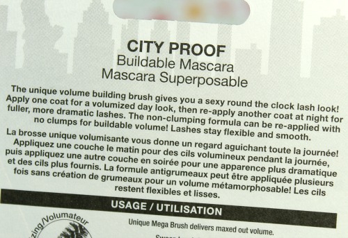 NYC City Proof Buildable Mascara