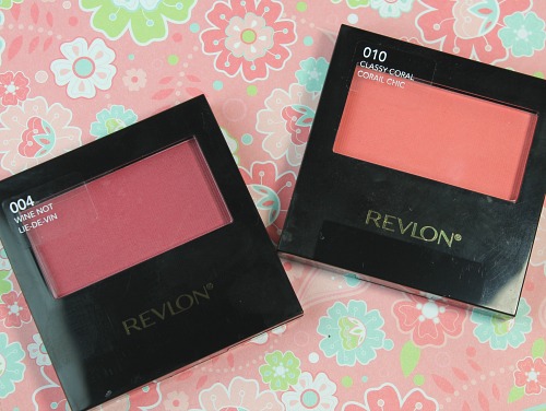 Revlon Wine Not and Classy Coral Powder Blush