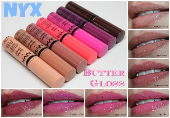 NYX Butter Gloss: New Shades For 2014