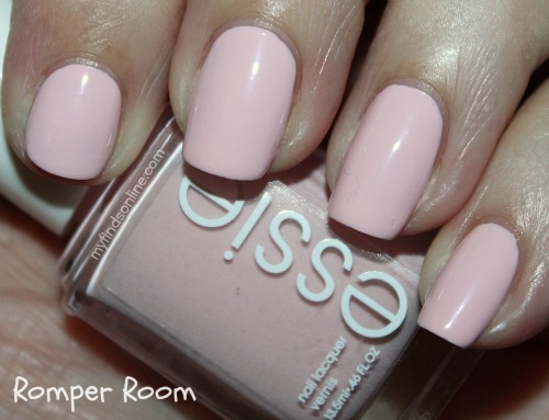 My Valentine's Day Manicure: Julep Love Over Essie Romper Room myfindsonline.com