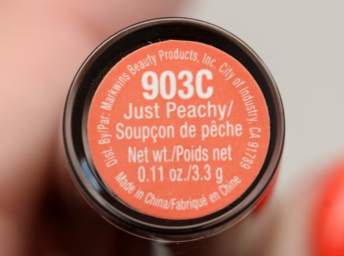Wet N Wild Megalast Lipstick: Just Peachy