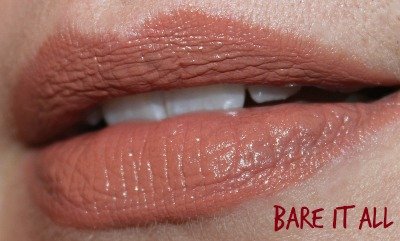 Wet N Wild Megalast Lipstick Swatch in Bare It All