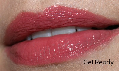 BareMinerals Marvelous Moxie Lipstick Swatch in Get Ready