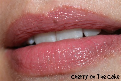 NYC Cherry On The Cake Applelicious Glossy Lip Balm Swatch