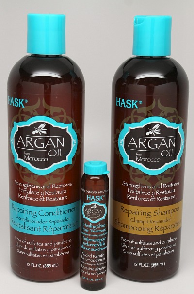 Hask Argan Oil and Keratin Protein Hair Care