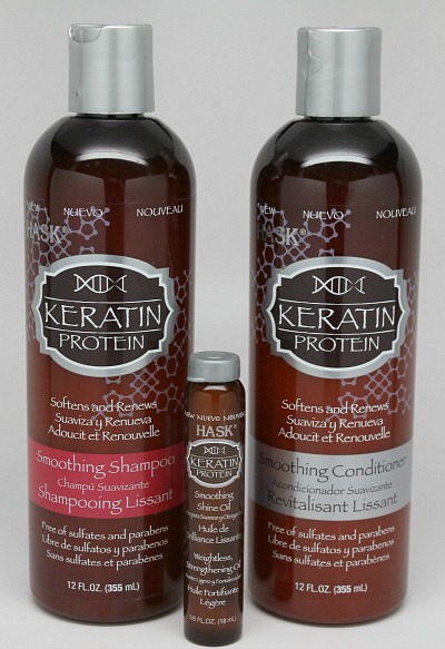 Hask Argan Oil and Keratin Protein Hair Care