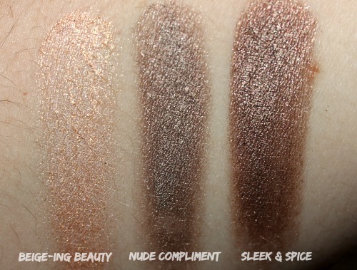 Maybelline Dare To Go Nude Color Tattoo Cream Eyeshadow Swatches