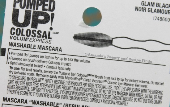 Maybelline Pumped Up! Colossal Volum' Express Mascara
