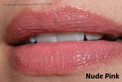 NYX Nude Pink Mega Shine Lip Gloss Swatch
