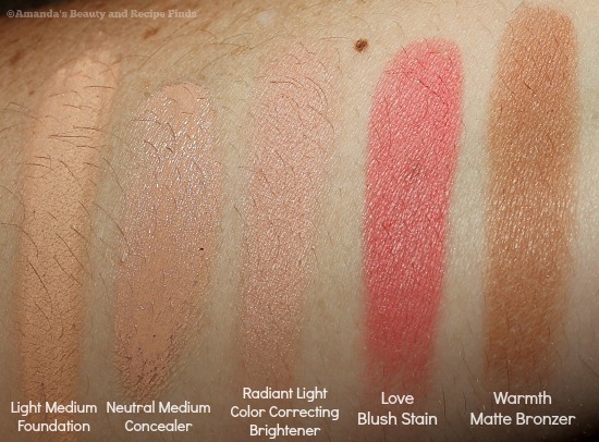 It Cosmetics It's All About You 5 Piece QVC Collection Swatches