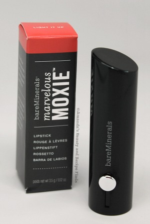 Bare Mineral Marvelous Moxie lipstick in Light It Up