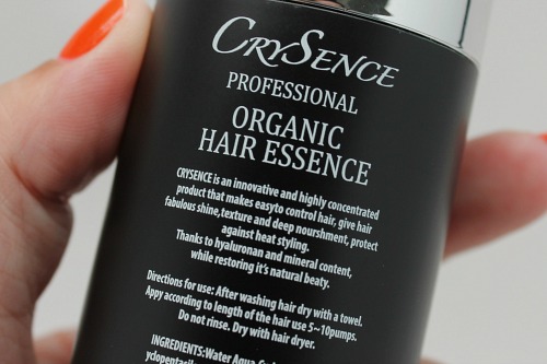 Palan Crysence Organic Hair Essence