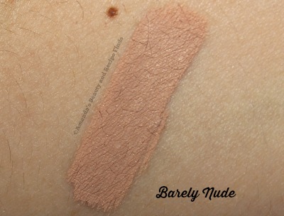 BareMinerals 5 in 1 BB Advanced Performance Cream Eyeshadow Swatch in Barely Nude 