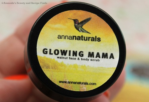 Anna Naturals Glowing Mama Walnut Face & Body Scrub