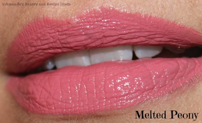Too Faced Melted Liquified Long Wear Lipstick Swatch: Melted Peony