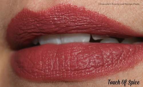 Maybelline Creamy Matte Lipstick Swatch: Touch Of Spice