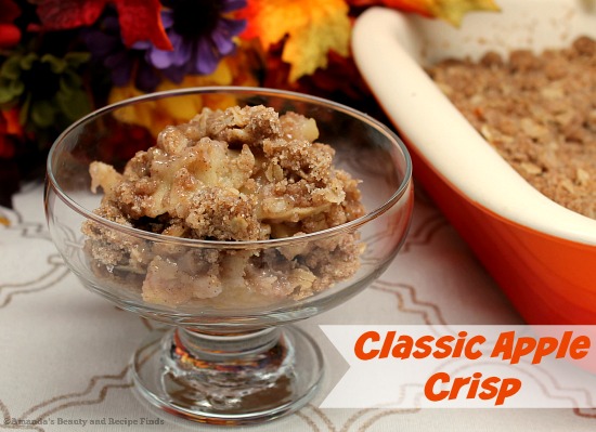Classic Apple Crisp Recipe