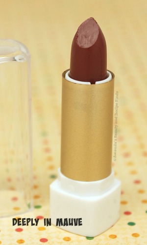 Noyah All Natural Lipstick in Deeply In Mauve