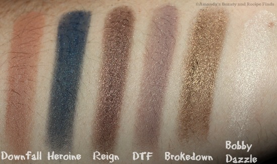 Urban Decay Vice3 Eyeshadow Palette Swatches