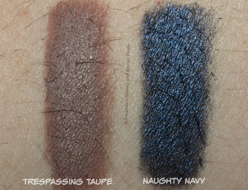 Rimmel Scandaleyes Trespassing Taupe and Naughty Navy Limited Edition Eye Shadow Stick