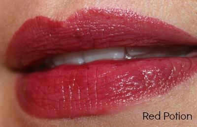 J Cat Wonder Lip Paint Swatch in Red Potion