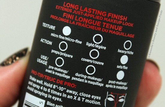 L'Oreal Infallible Pro-Spray & Set Makeup Extender Setting Spray