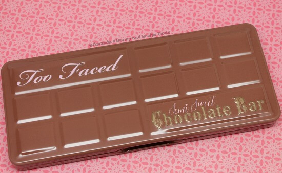 Too Faced Semi-Sweet Chocolate Bar Eyeshadow Palette