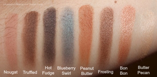 Too Faced Semi-Sweet Chocolate Bar Eyeshadow Palette Swatches