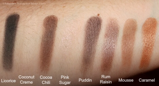 Too Faced Semi-Sweet Chocolate Bar Eyeshadow Palette Swatches