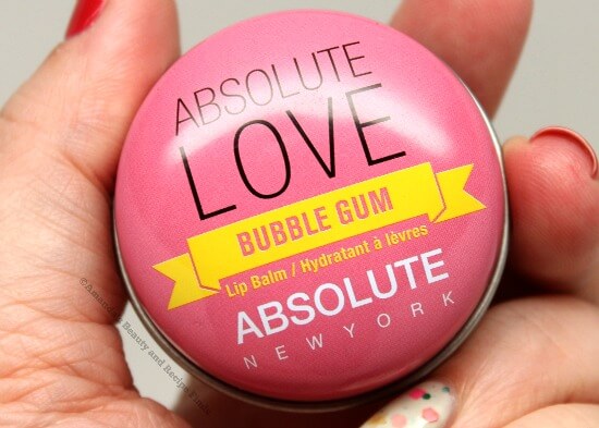 Absolute New York Absolute Love Lip Balm in Bubble Gum