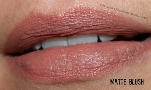 Jordana Matte Blush Modern Matte Lipstick Swatch