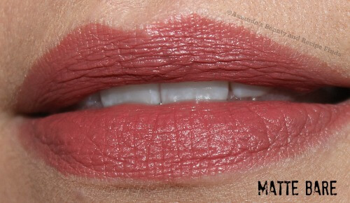 Jordana Matte Bare Modern Matte Lipstick Swatch