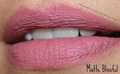 Milani Color Statement Moisture Matte Lipstick Swatch: Matte Blissful