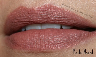 Milani Color Statement Moisture Matte Lipstick Swatch: Matte Naked