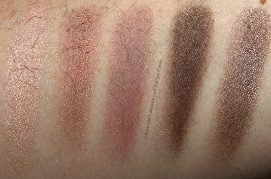 L'Oreal LA Palette Nude 2 Eyeshadow Palette Swatches