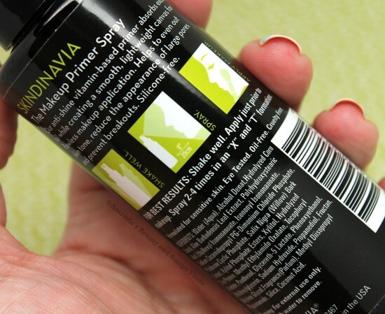 Skindinavia Oil Control Makeup Primer Spray