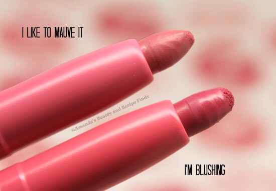 Maybelline I Like To Mauve It and I'm Blushing Color Blur Cream Matte Lip Pencils