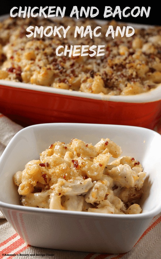Chicken and Bacon Smoky Mac and Cheese