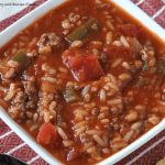 Quick and Easy Stuffed Pepper Soup