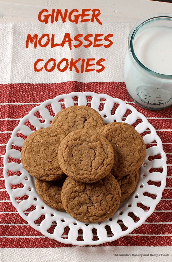 Ginger Molasses Cookies