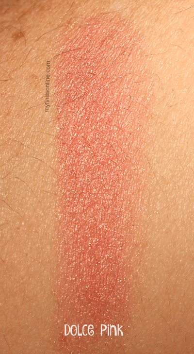 Milani Dolce Pink Baked Powder Blush Swatch / myfindsonline.com