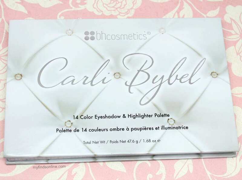 Carli Bybel 14 Color Eyeshadow and Highlighter Palette / myfindsonline.com