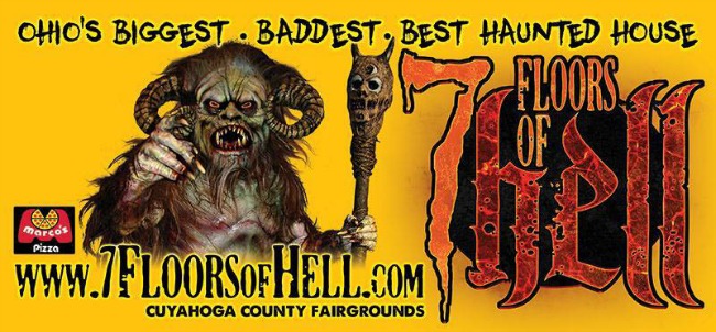 7 Floors of Hell Haunted House / myfindsonline.com
